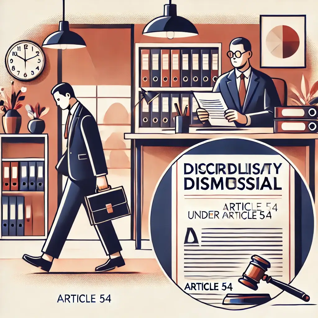 El despido disciplinario con un abogado