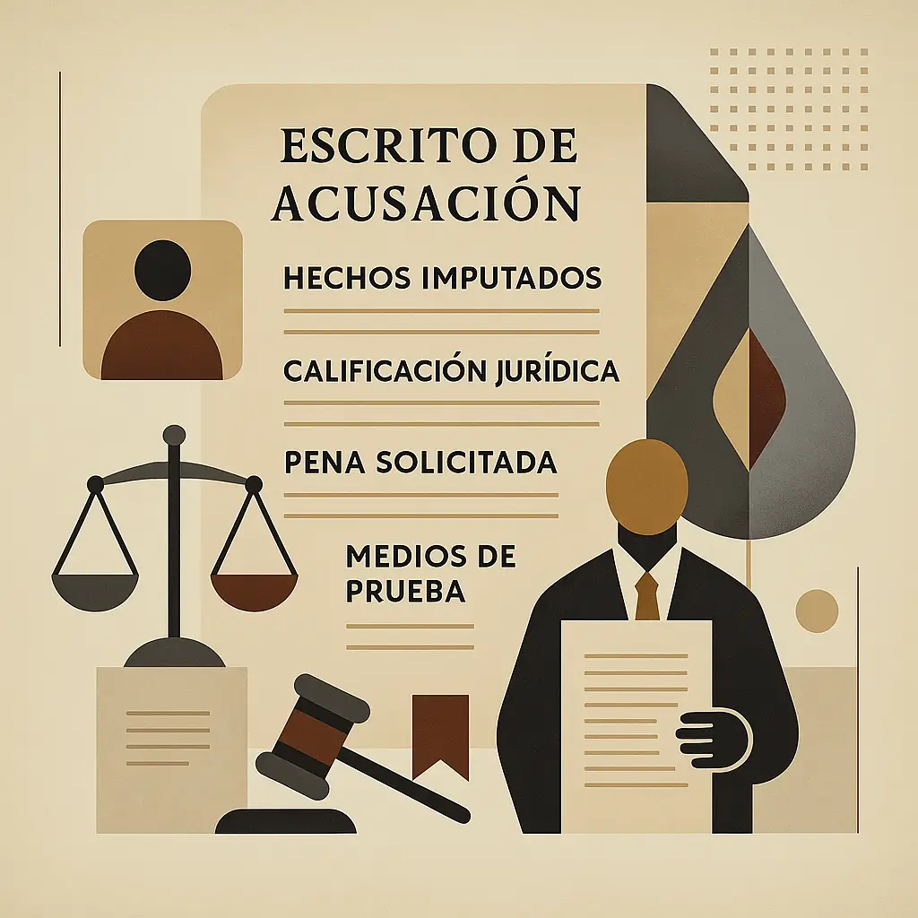 Escrito de acusación