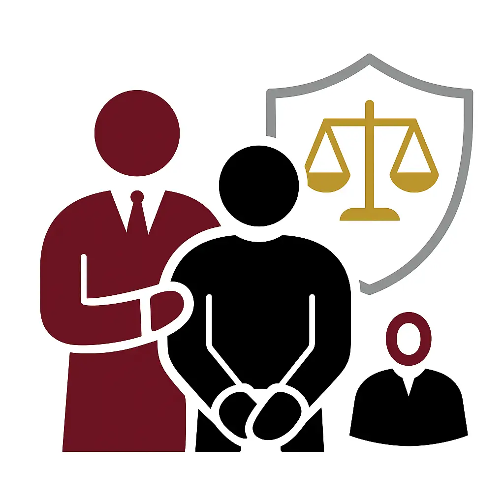 La detención en España