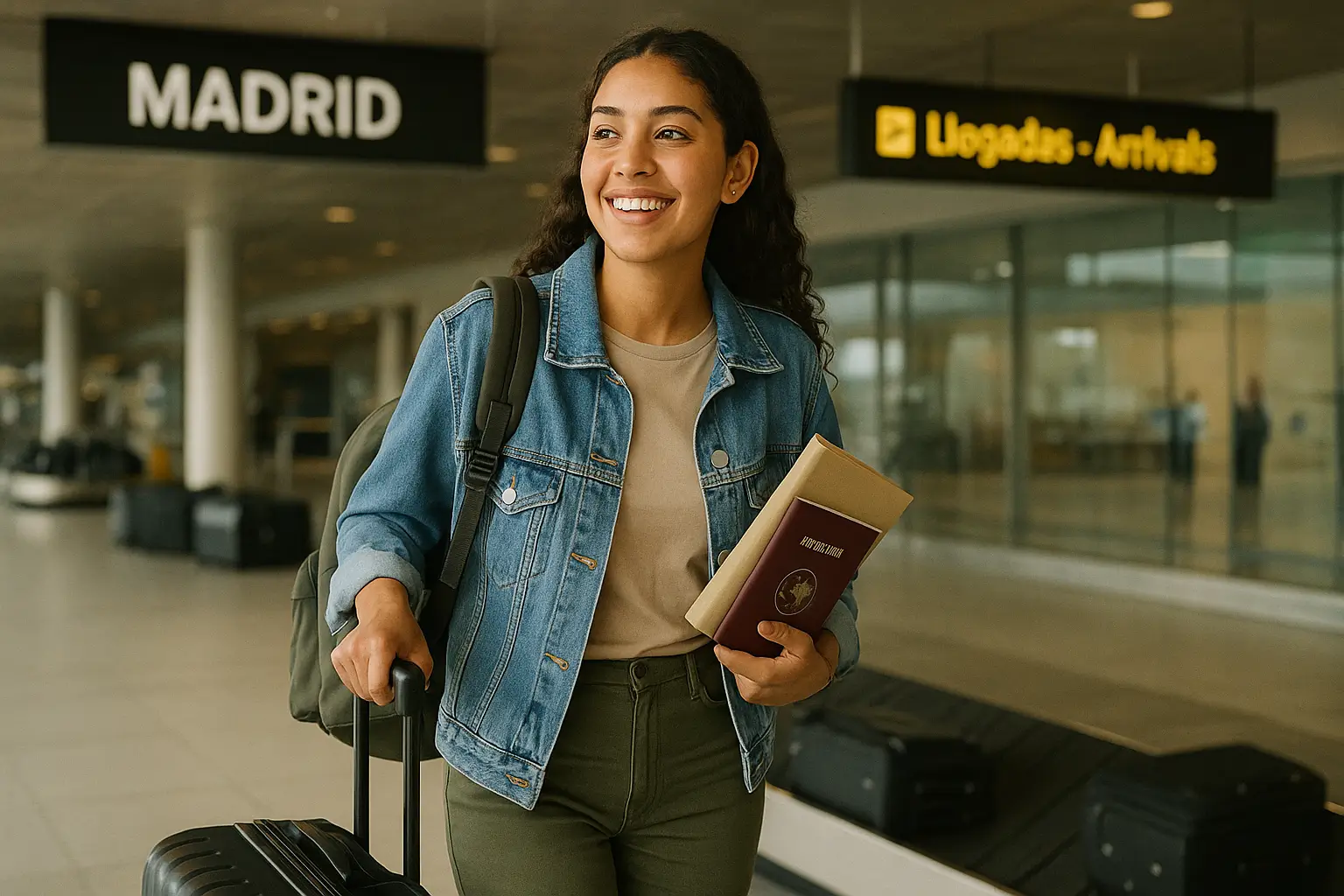 Entrada al país para residencia por estudios en España