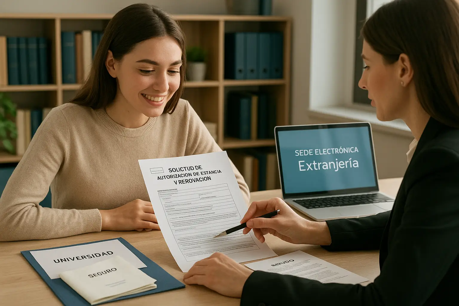 Renovar visado de estudiante en España