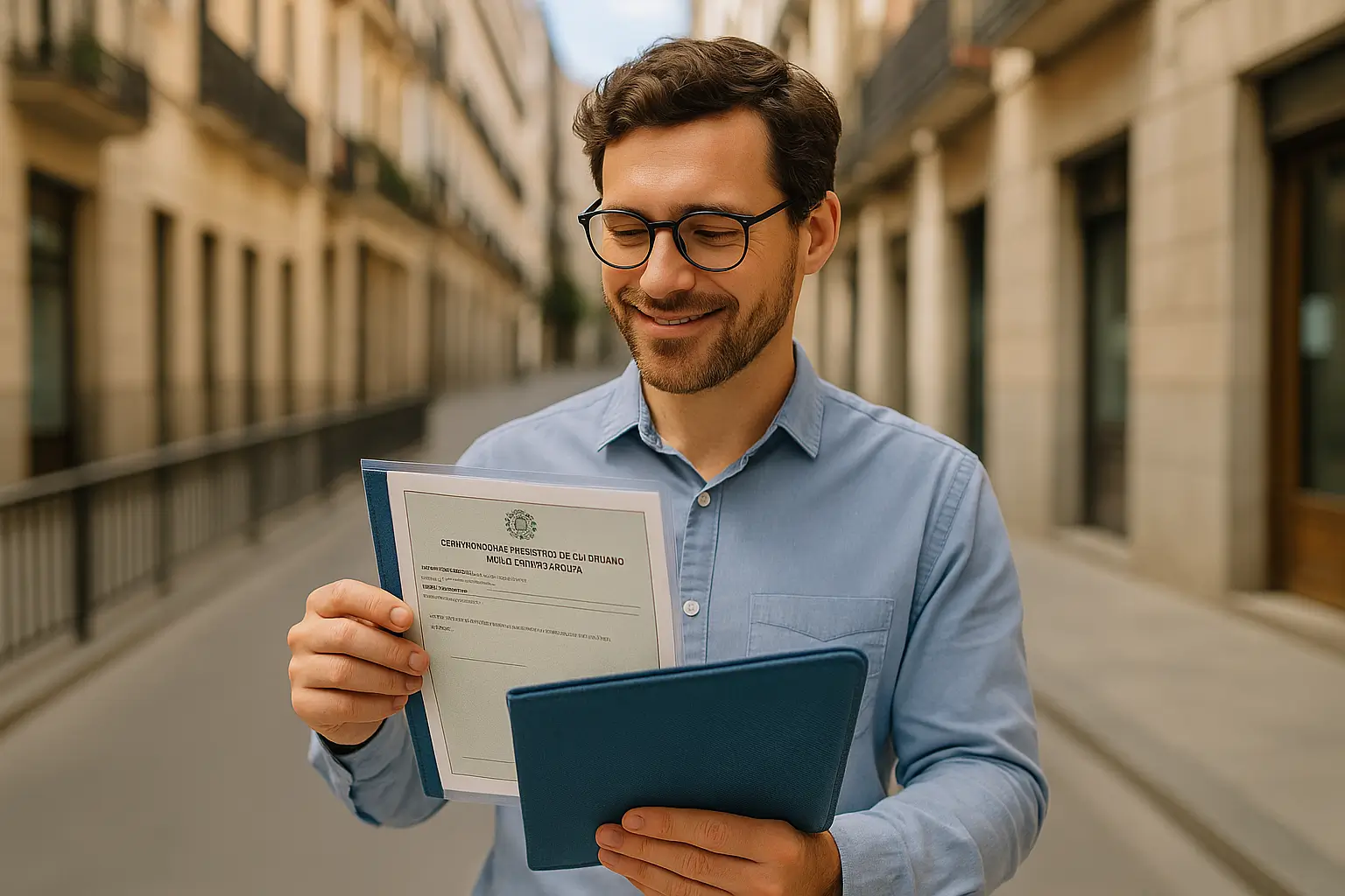 Certificado de registro de ciudadano de la UE